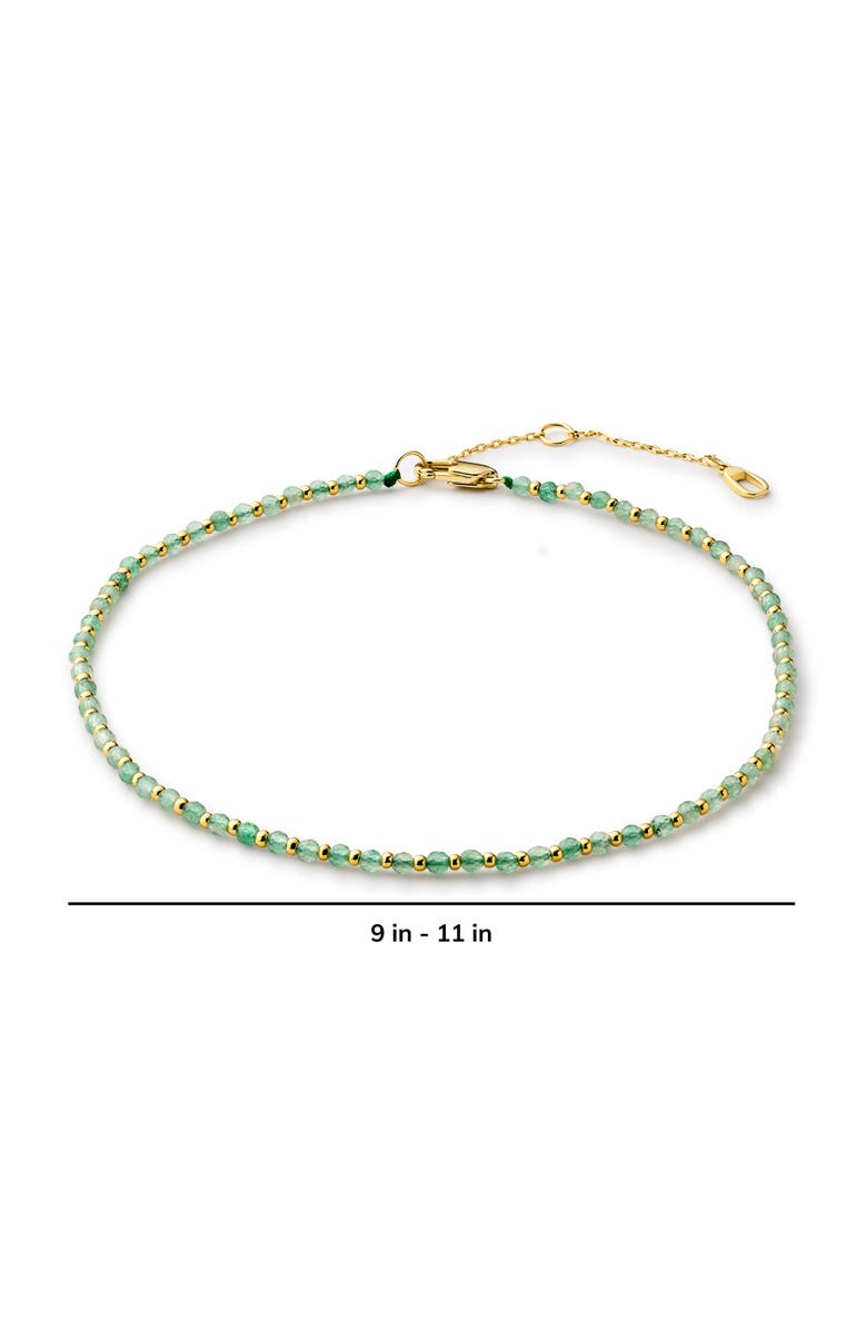 Ana Luisa Gold Anklet - Crew Anklet, Alternate, color, 