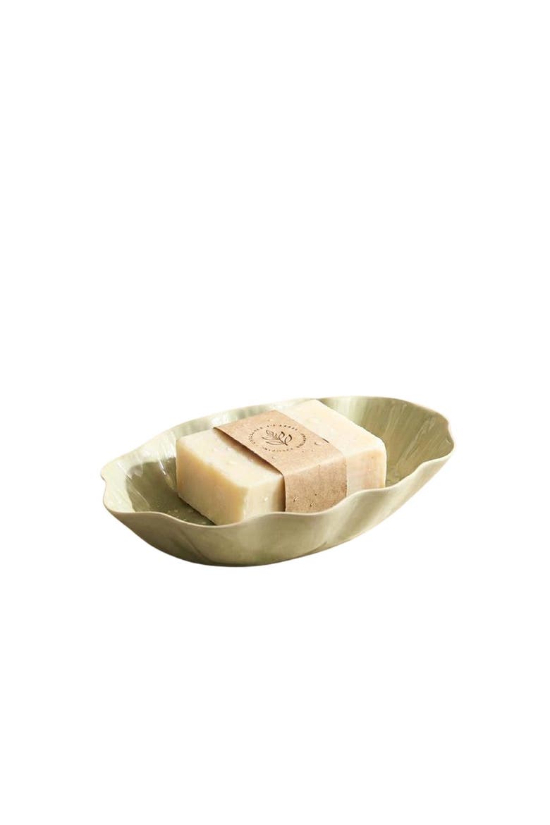 Nera Soap Dish, Main, color, Light Green