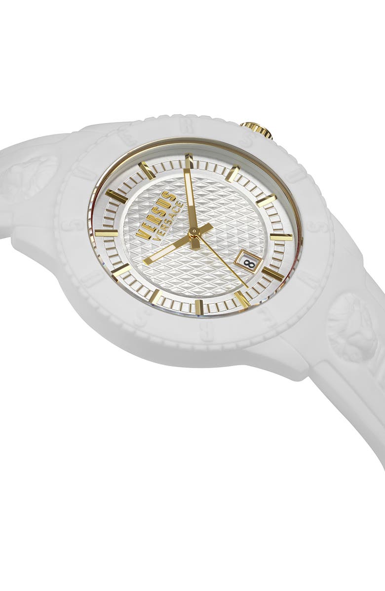 VERSUS Versace Tokyo Silicone Strap Watch, 42mm, Alternate, color, 
