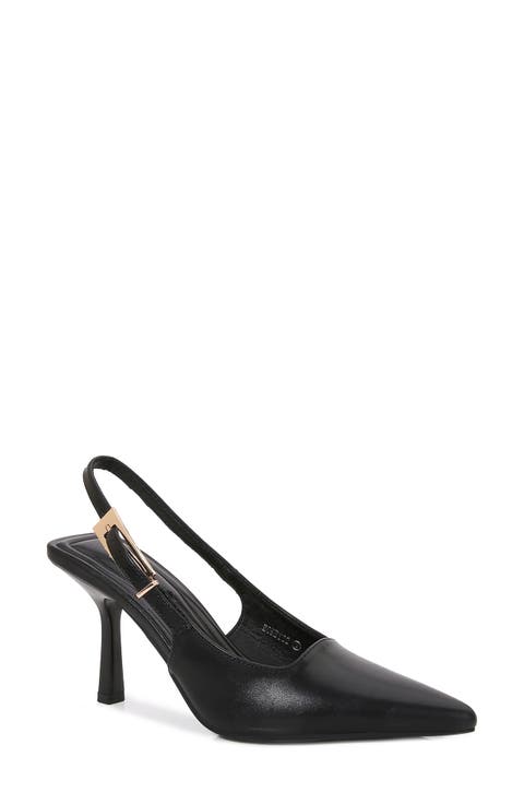 Pointed Toe Slingback Pump (Women)