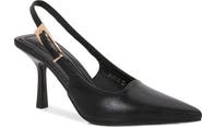 BERNESS Pointed Toe Slingback Pump