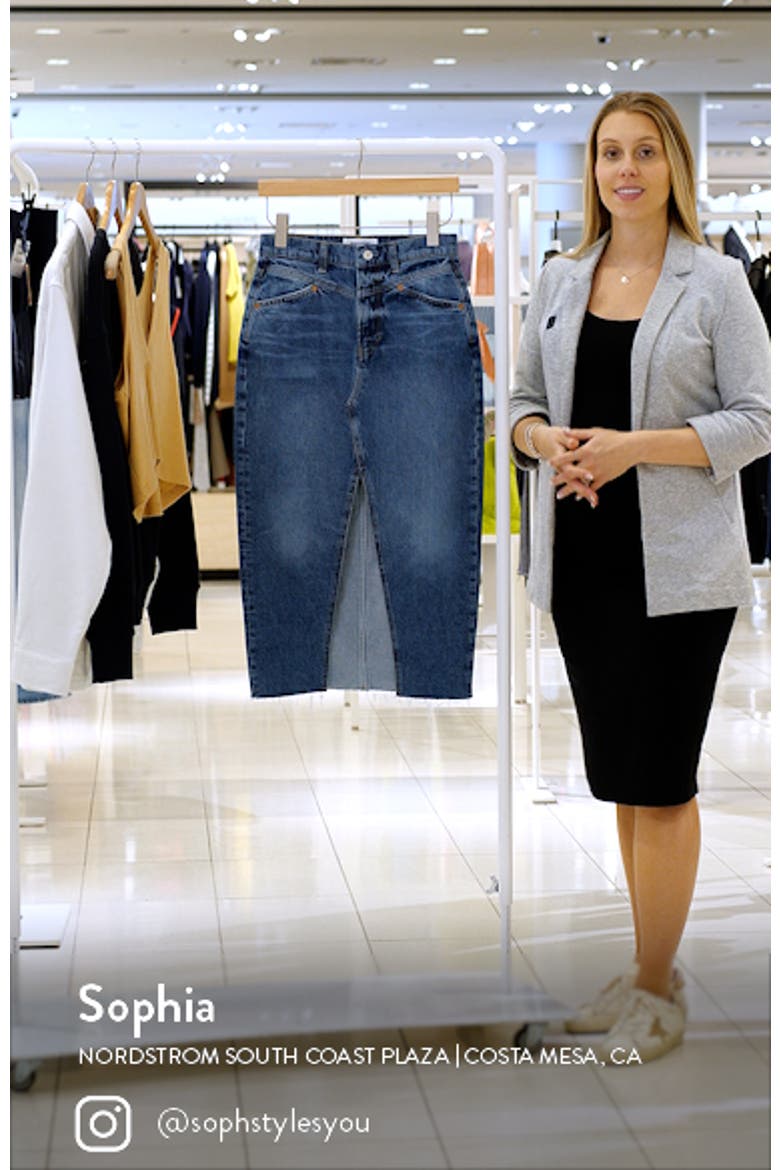 Jagger Denim Midi Skirt video