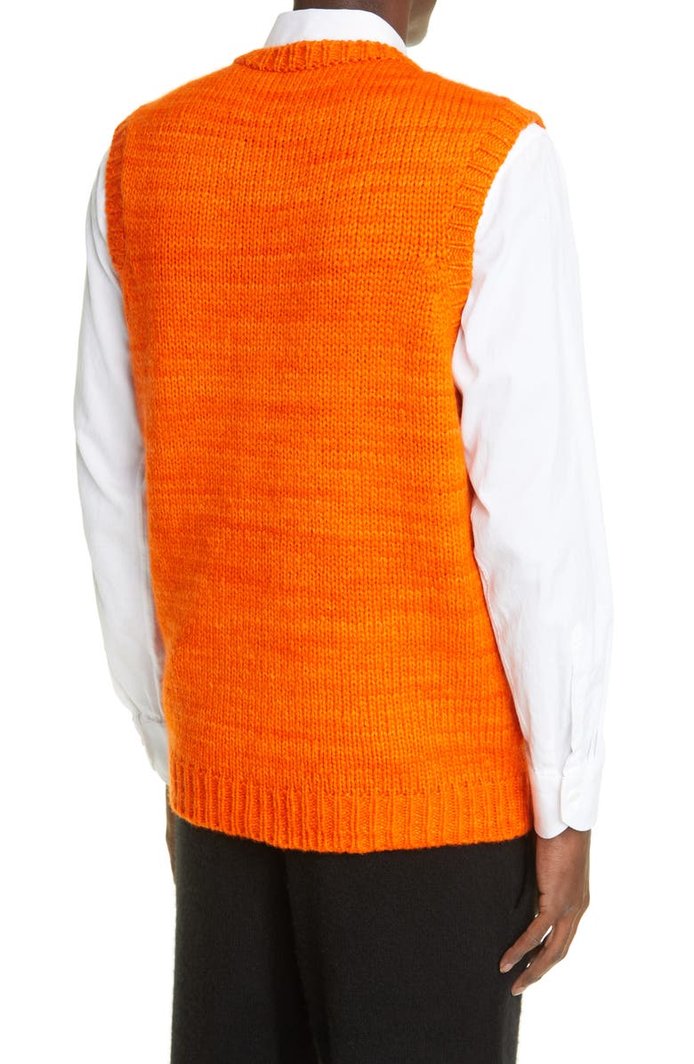 The Elder Statesman Hand Spun Cashmere Sweater Vest, Alternate, color, 