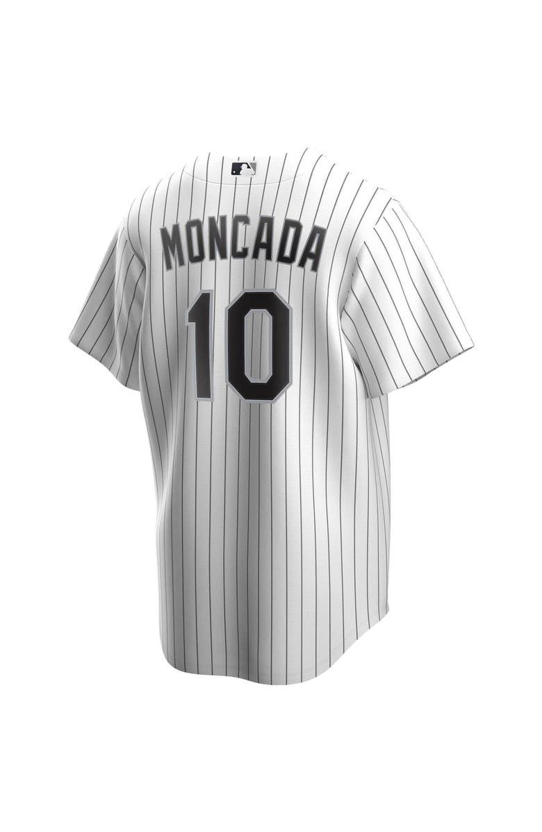 Nike Youth Nike Yoan Moncada White Chicago White Sox Alternate Replica Player Jersey, Alternate, color,
