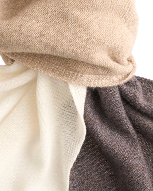 Monticelli Cashmere Pure Cashmere Butter-soft Wide Scarf