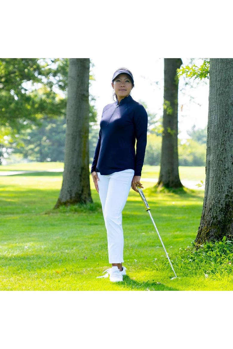 Playoff 28 inch Womens Golf Pants, Alternate, color, White