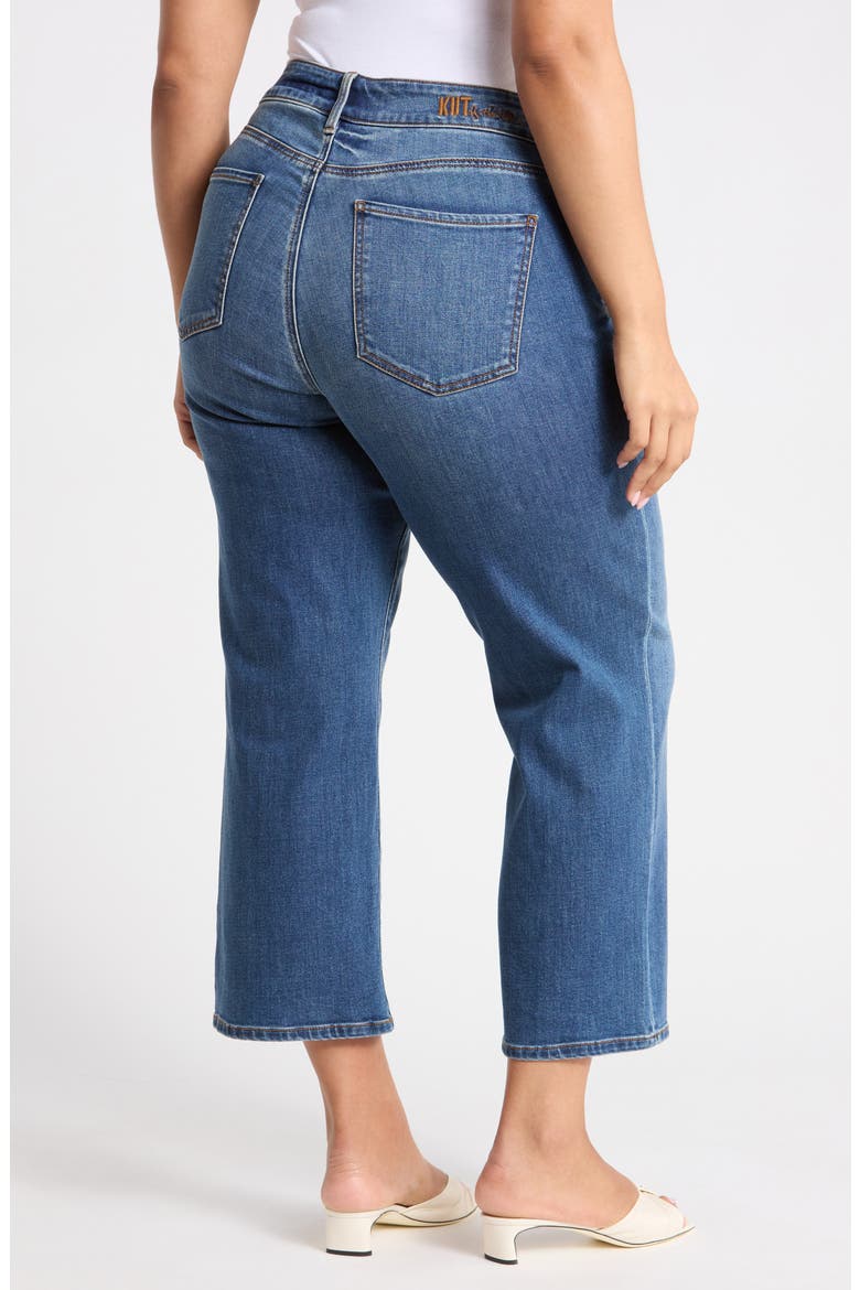 Lucy High Waist Wide Leg Jeans, Alternate, color, IONE