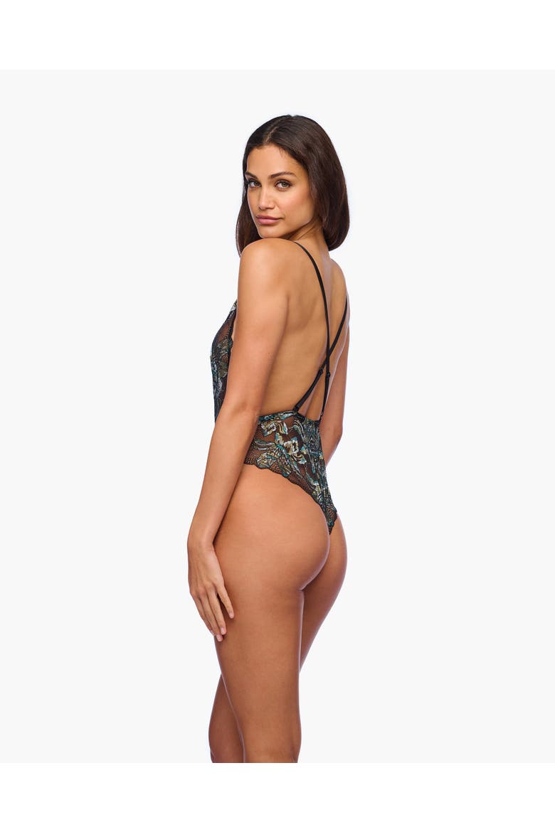 Paradiso Plunge Teddy, Alternate, color, Black/Cappero