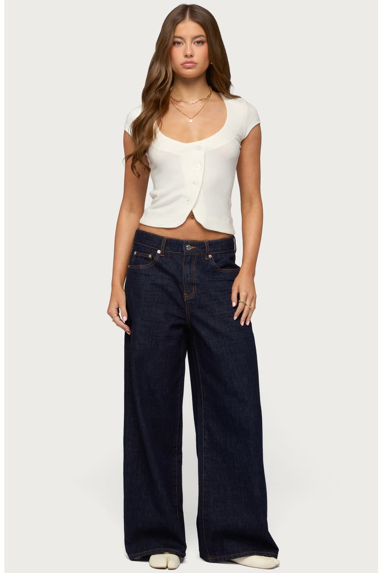 Juanita Low Rise Baggy Jeans, Alternate, color, DARK-BLUE