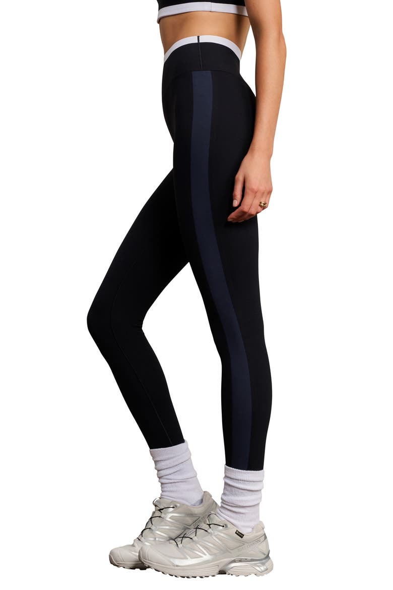 Revive Trio High Waist 7/8 Performance Leggings, Alternate, color, PURE BLACK