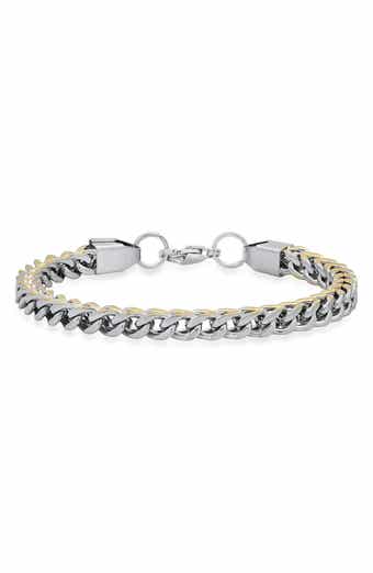 Stainless Steel Curb Chain Bracelet
