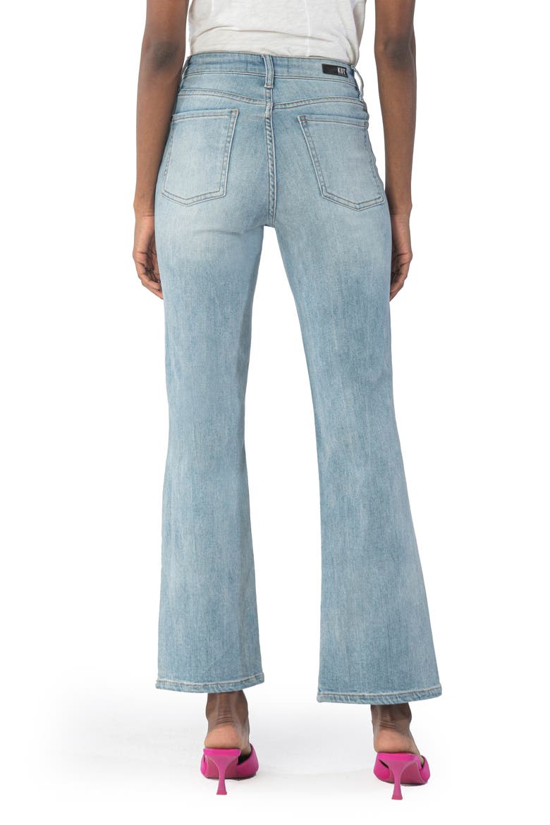 Kelsey High Waist Flare Jeans, Alternate, color, OPERATIVE