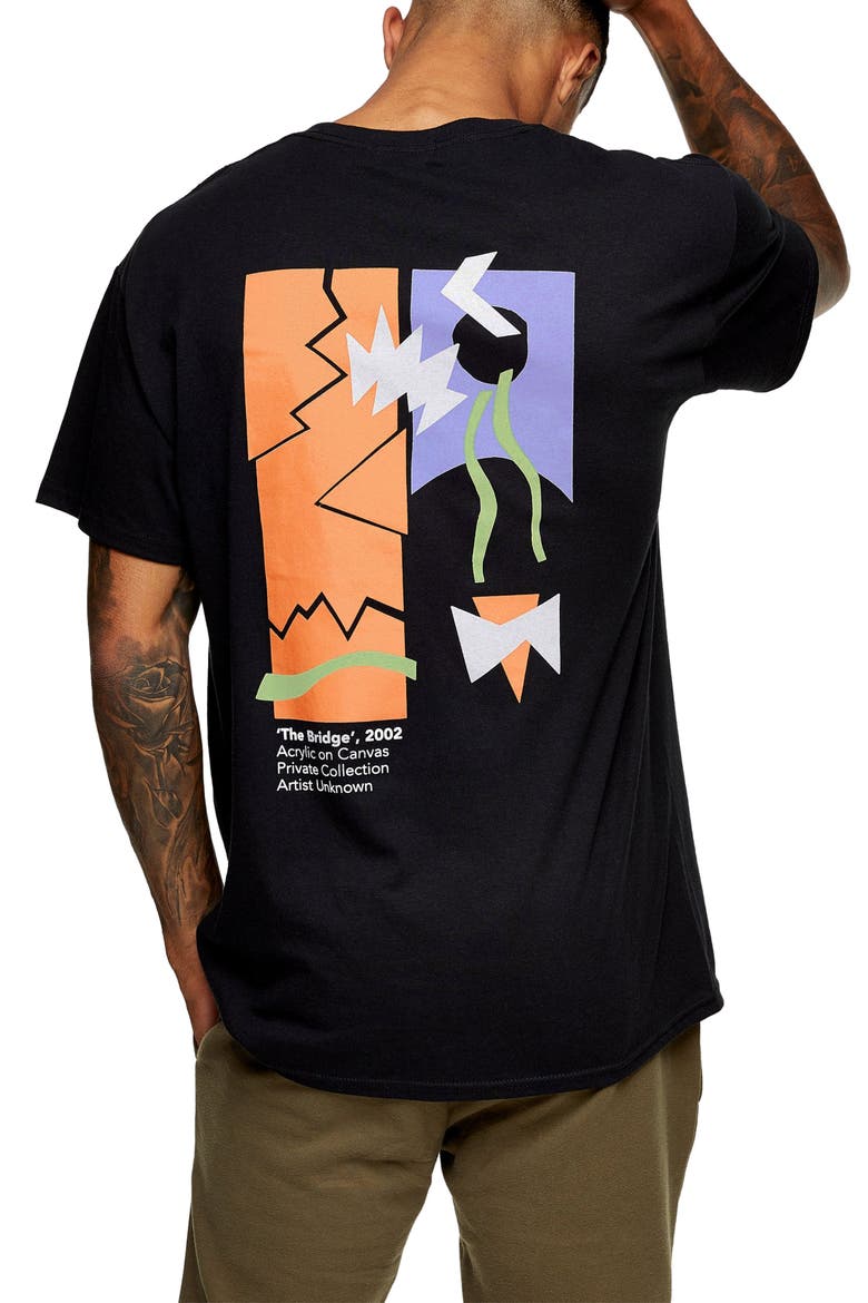 The Bridge Graphic Tee, Alternate, color, BLACK
