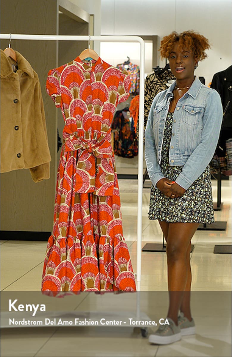 Gabbi Cotton Midi Dress, sales video thumbnail