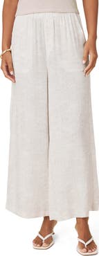 Splendid Angie Stamp Print Palazzo Pants