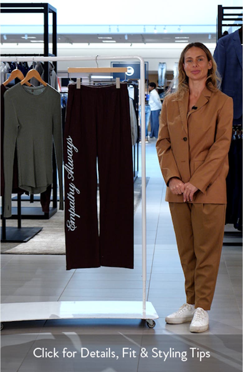 Empathy Always Waffle Knit Pants, sales video thumbnail