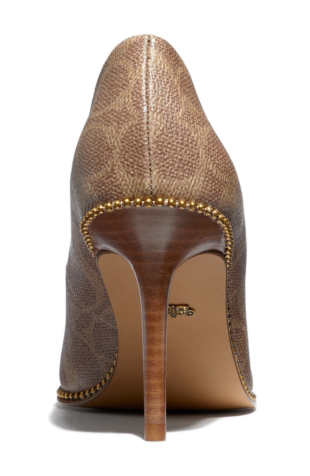 Waverly Pointed Toe Pump, Alternate, color, TAN CANVAS
