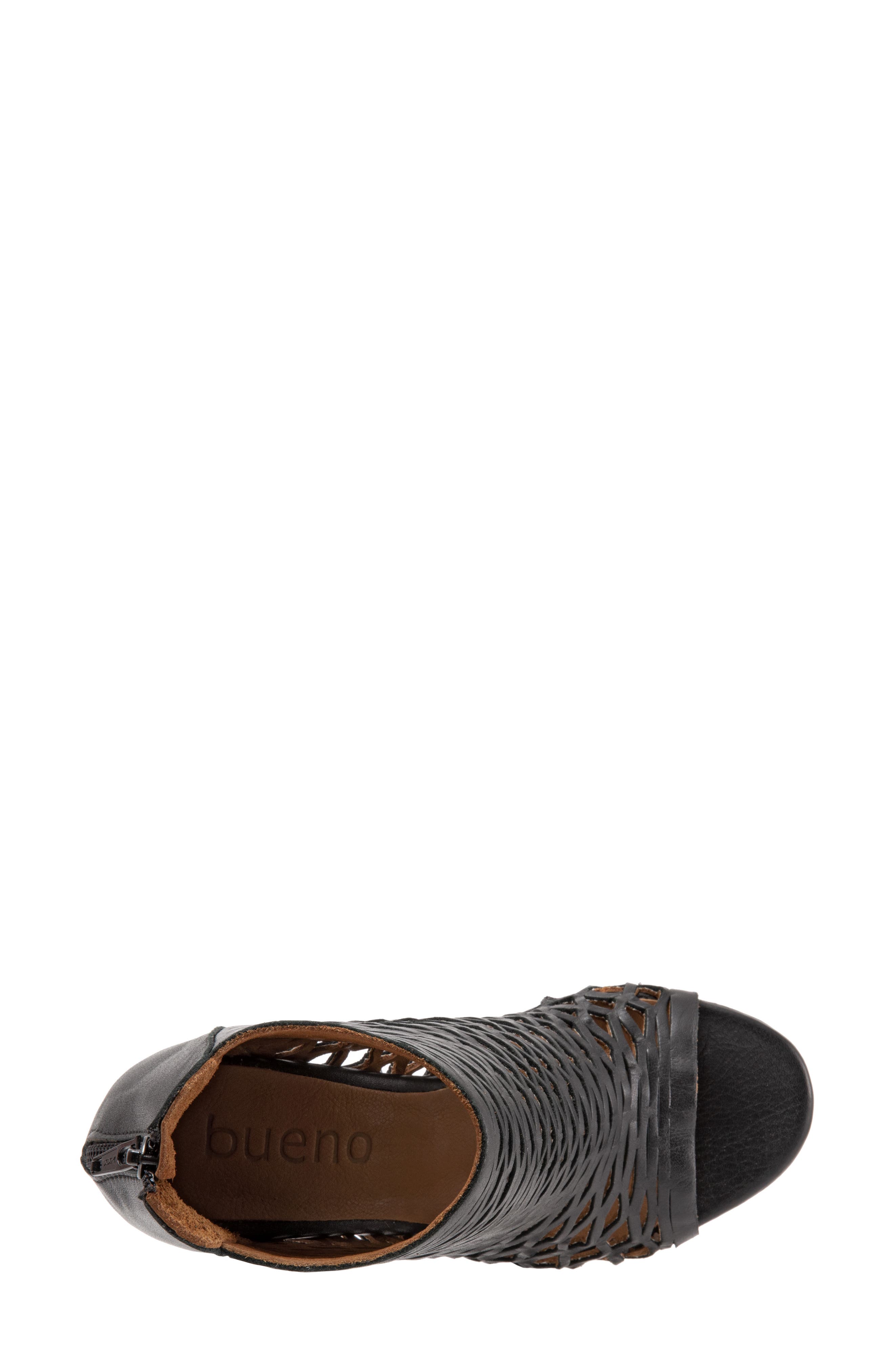 Bueno Zola Cutout Peep Toe Bootie, Alternate, color, 