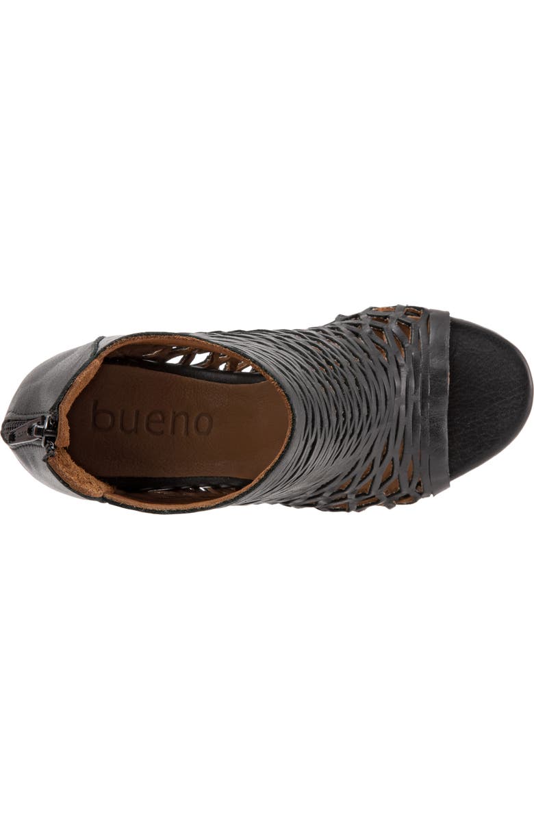 Bueno Zola Cutout Peep Toe Bootie, Alternate, color,