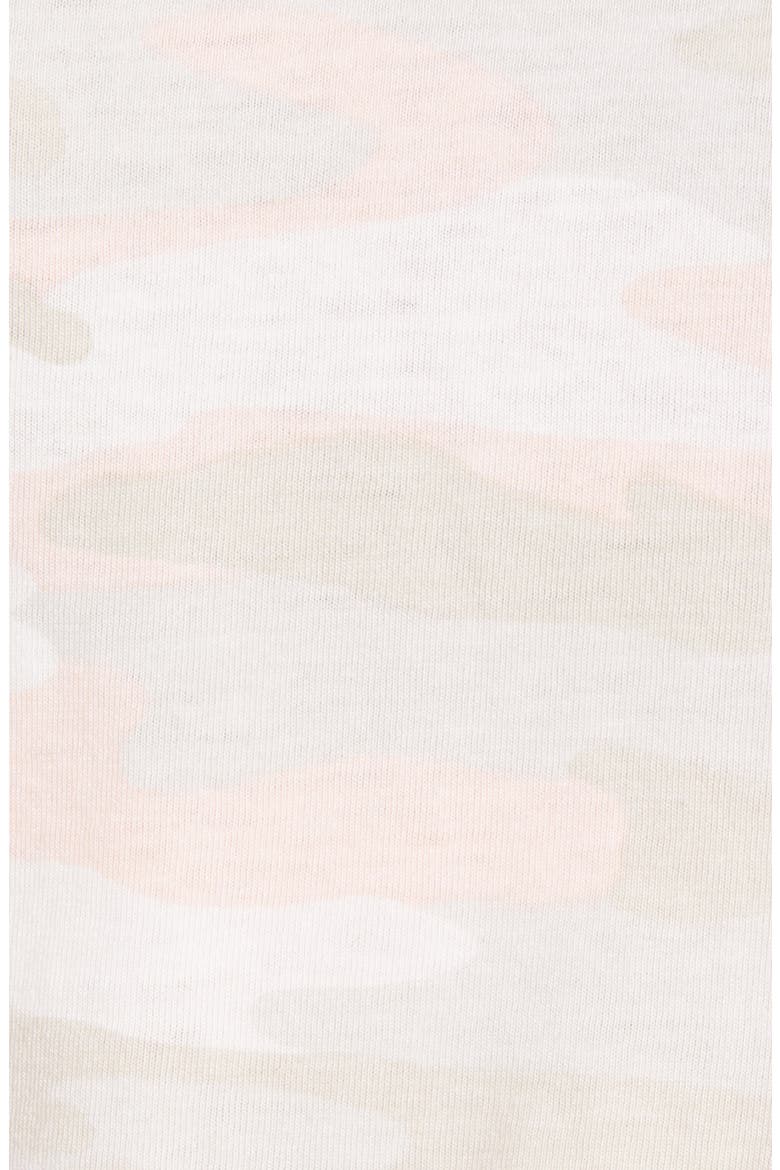 Essential V-Neck Camo T-Shirt, Alternate, color, PINK CAMO