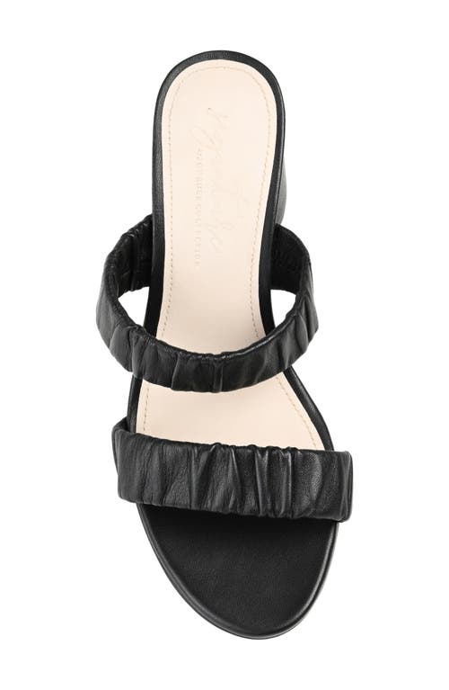 Journee Collection Vidda Sandal In Black