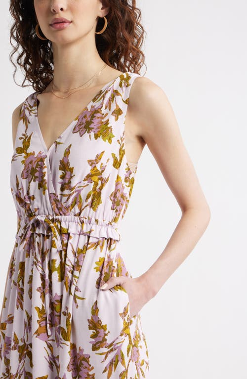 Treasure & Bond Sleeveless Tiered Sundress In Multi