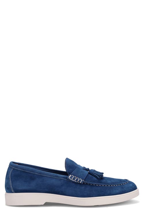 Ron White Jason Tassel Loafer In Marine