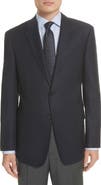 Emporio Armani Trim Fit Wool Blazer