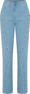 PCFG Cotton Stitch Detail Straight Denim