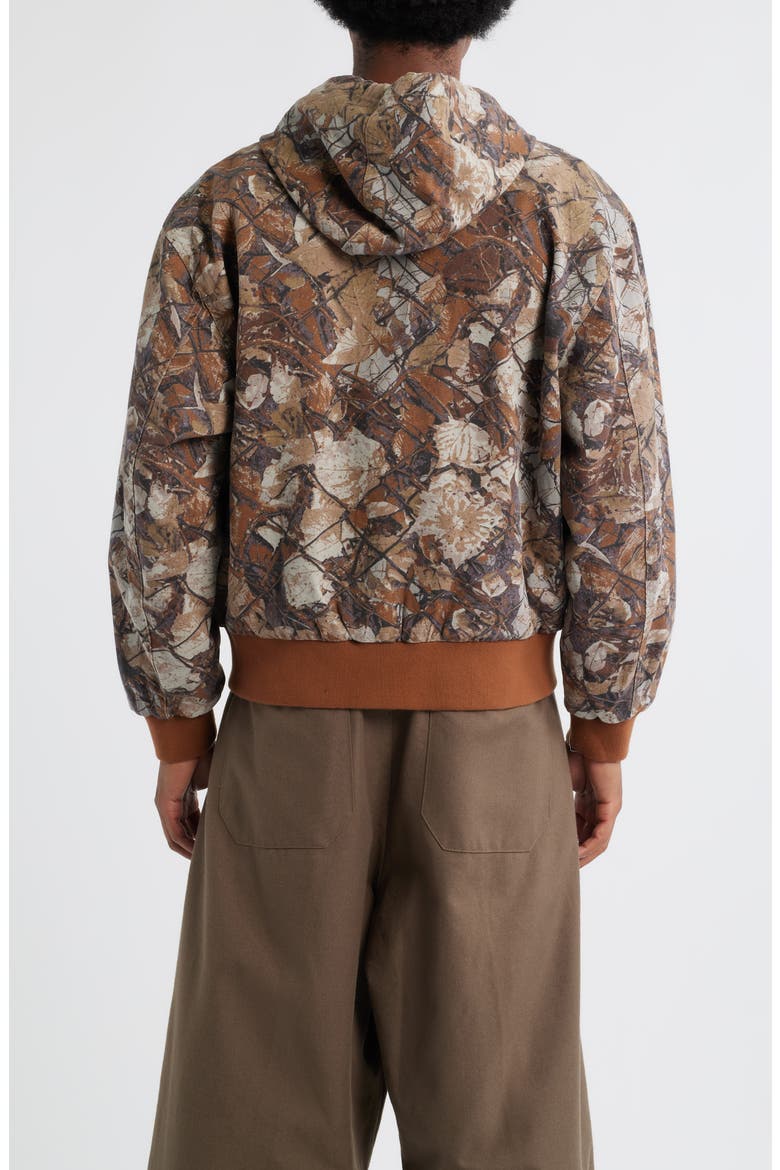 Glen Forest Camo Hooded Jacket, Alternate, color, FENCE CAMO MULTI