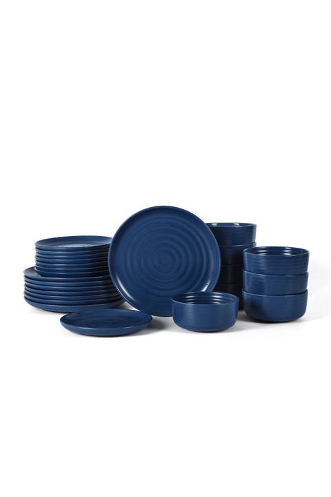 Ion Stoneware 24-piece Dinnerware Set