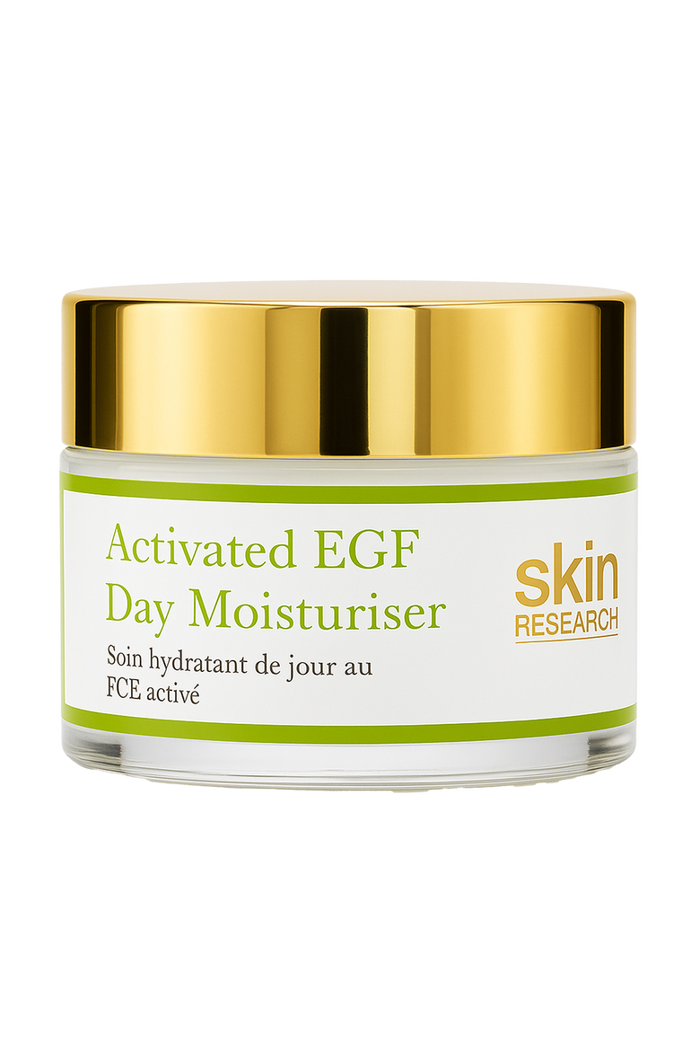 Activated EGF Day Moisturizer 50ml for Loss of Firmness, Fine Lines & Wrinkles, Main, color, White