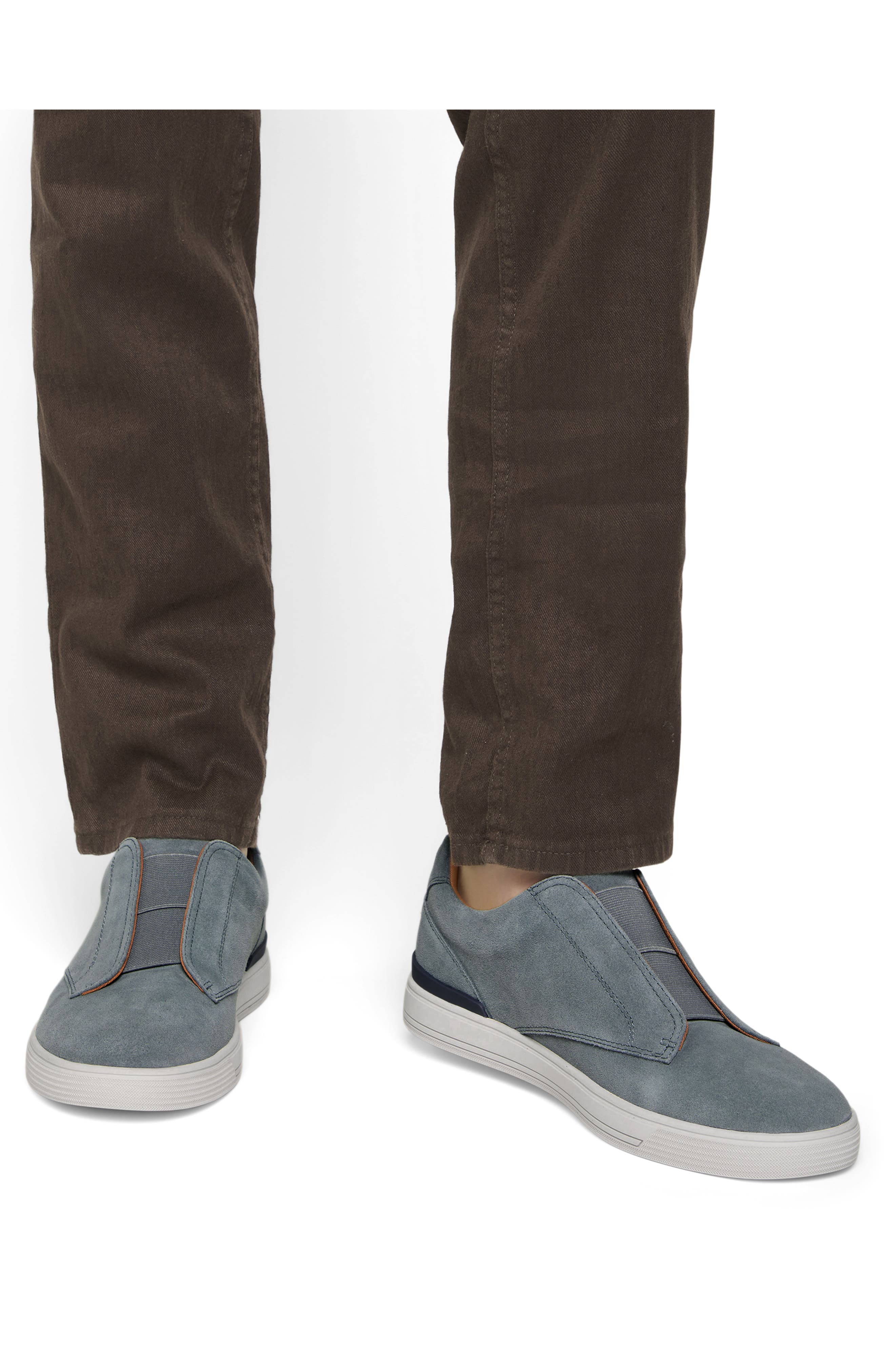 Brenton Slip-On Sneaker, Alternate, color, GREY