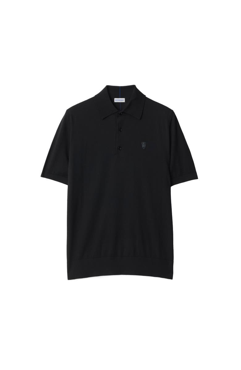 Burberry Wool Polo Shirt, Alternate, color, 