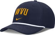 Nike Men's Nike Navy West Virginia Mountaineers Rise Campus Adjustable Hat