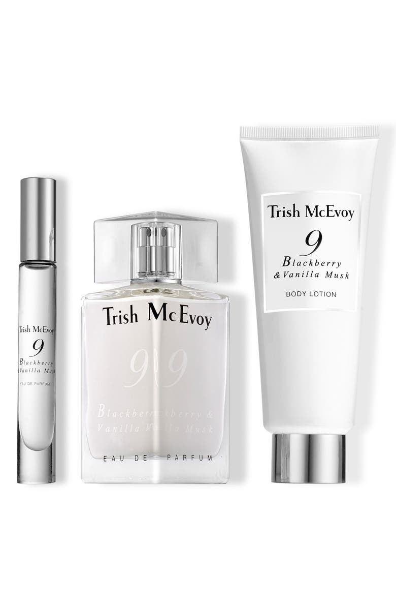 Trish McEvoy 'Power of Fragrance<sup>®</sup> - No. 9 Blackberry & Vanilla Musk' Trio, Main, color, 