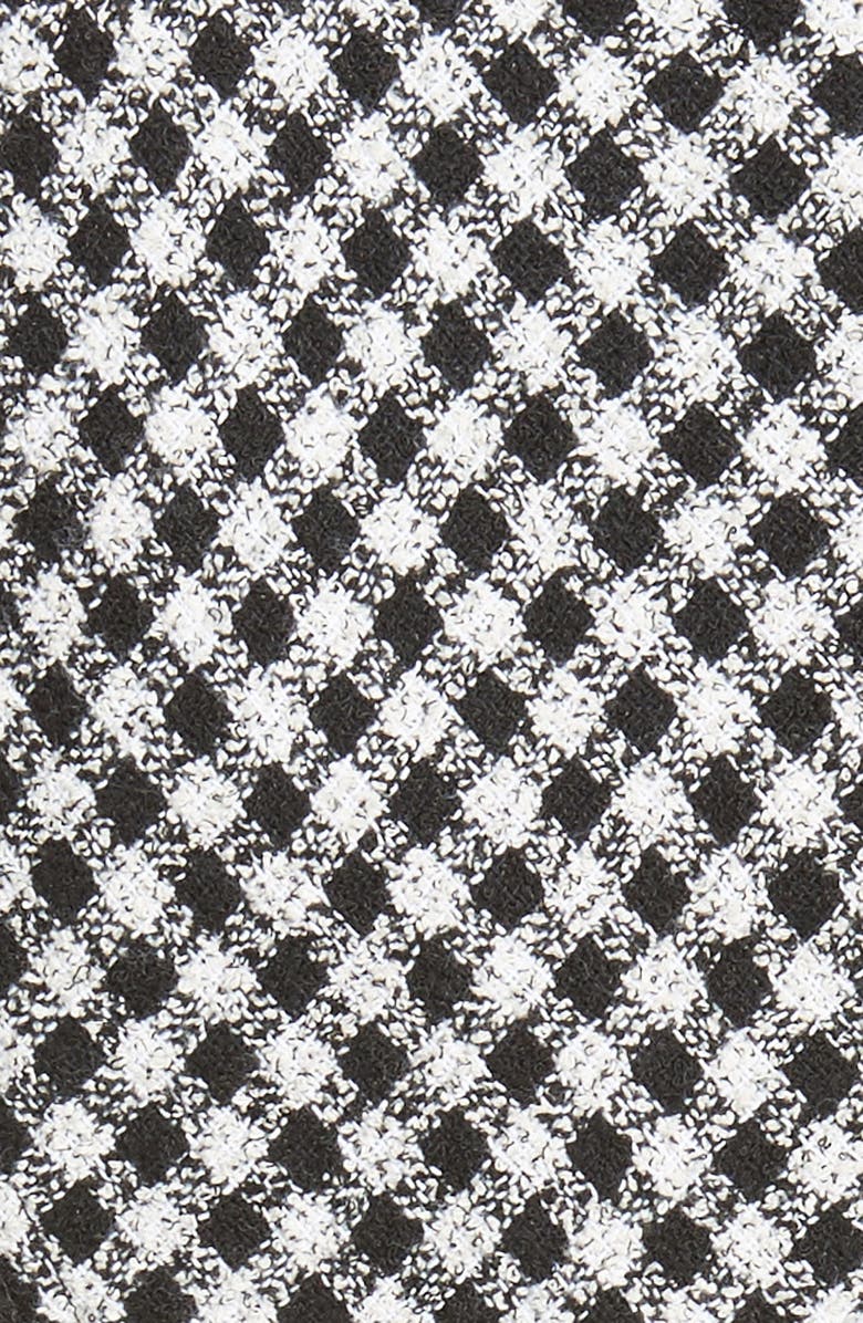 Alexander Wang Check Tweed Dress, Alternate, color, 