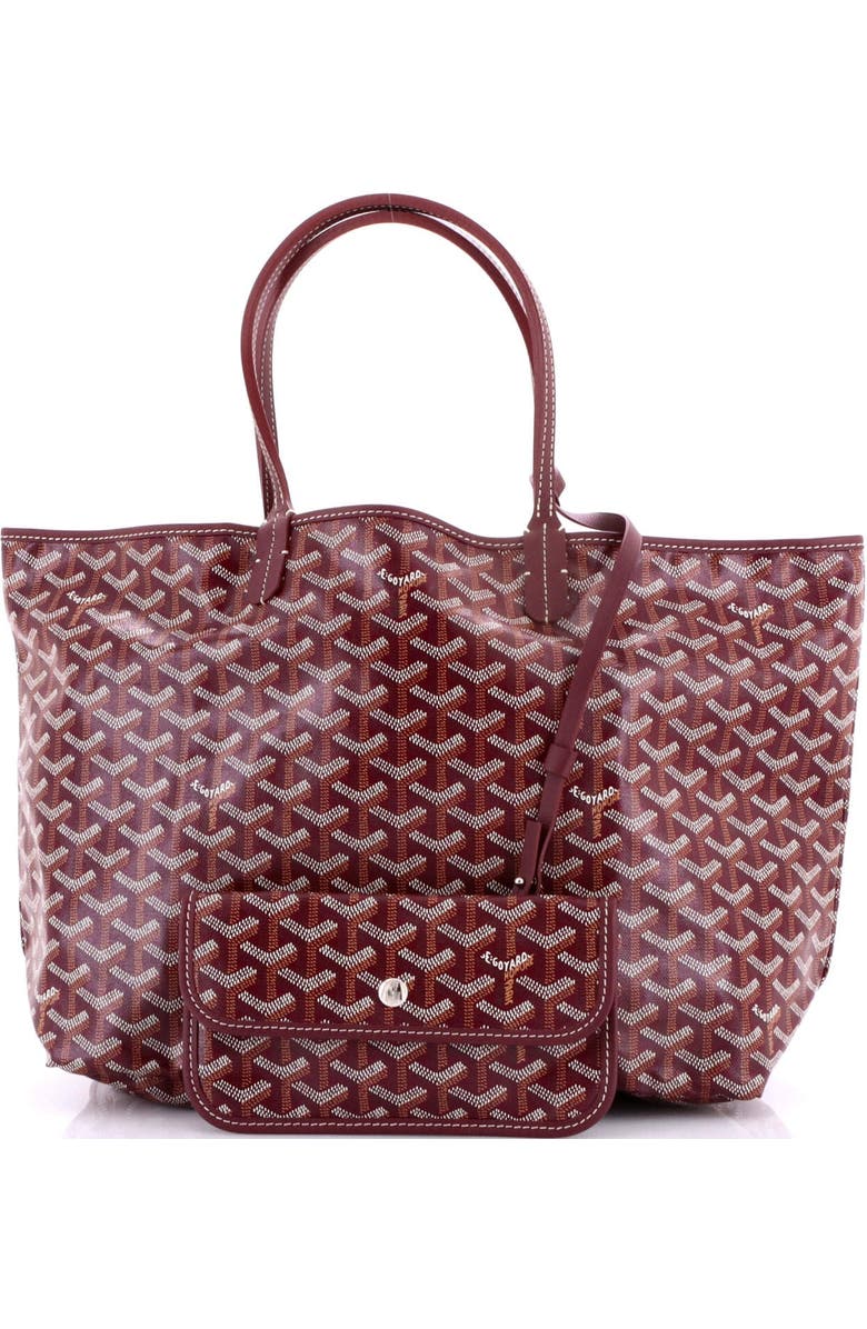 Pre-Owned Goyard Saint Louis Tote Coated Canvas PM, Alternate, color, Rose Gold
