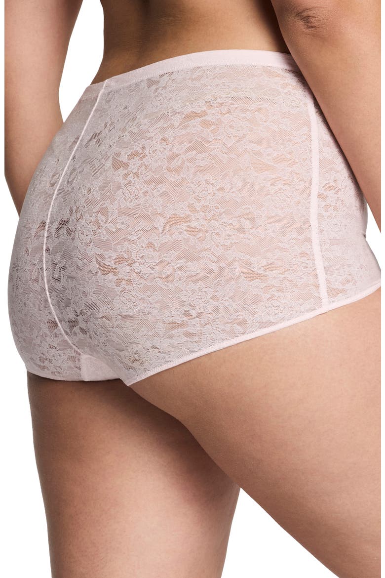 SPANXsupersmooth® Day to Date Night Lace Boyshorts, Alternate, color, ROSEBUD