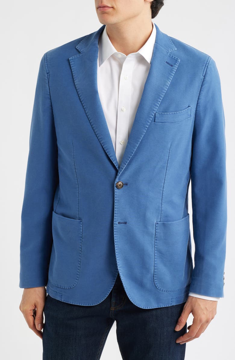 Peter Millar Weekend Soft Jacket, Alternate, color, Navy