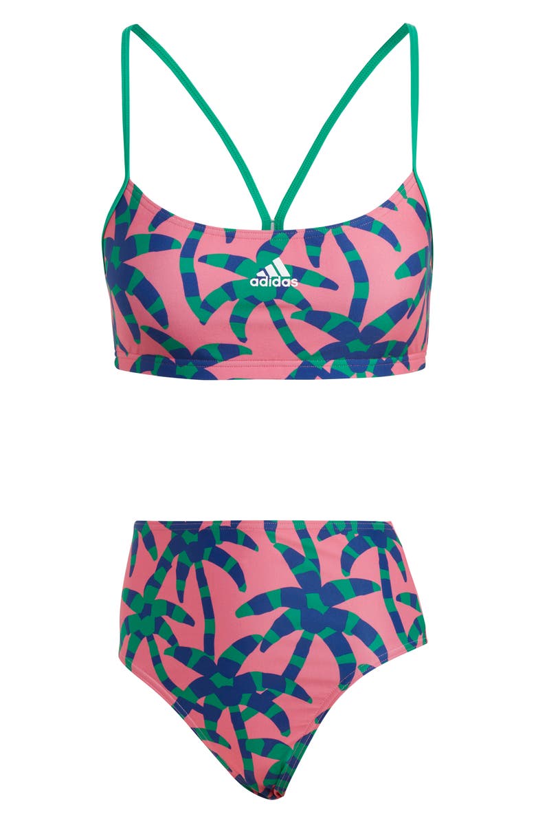 adidas x FARM Rio Two-Piece Swimsuit, Alternate, color, 