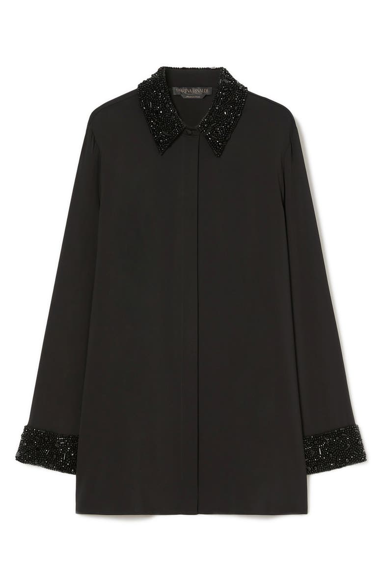 Marina Rinaldi Zagara Beaded Jacket, Alternate, color, 