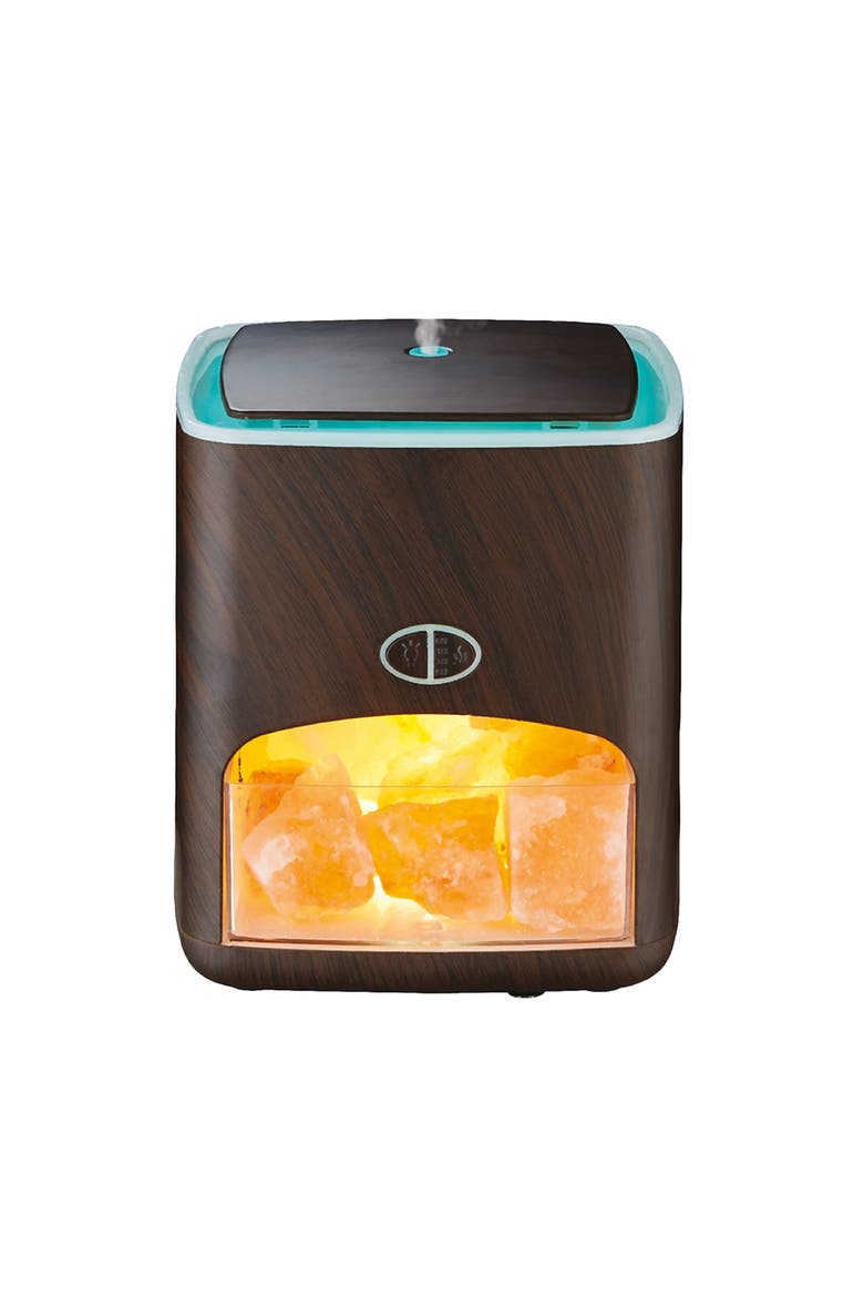 Himalayan Salt Lamp Diffuser - 3-in-1 Wellness Device, Main, color, Multicolor