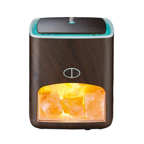 Himalayan Salt Lamp Diffuser - 3-in-1 Wellness Device