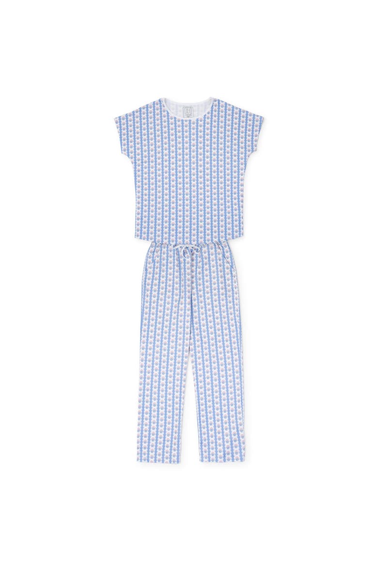 Marcia Women's Pajama Pant Set, Main, color, Harvest Ribbon Floral
