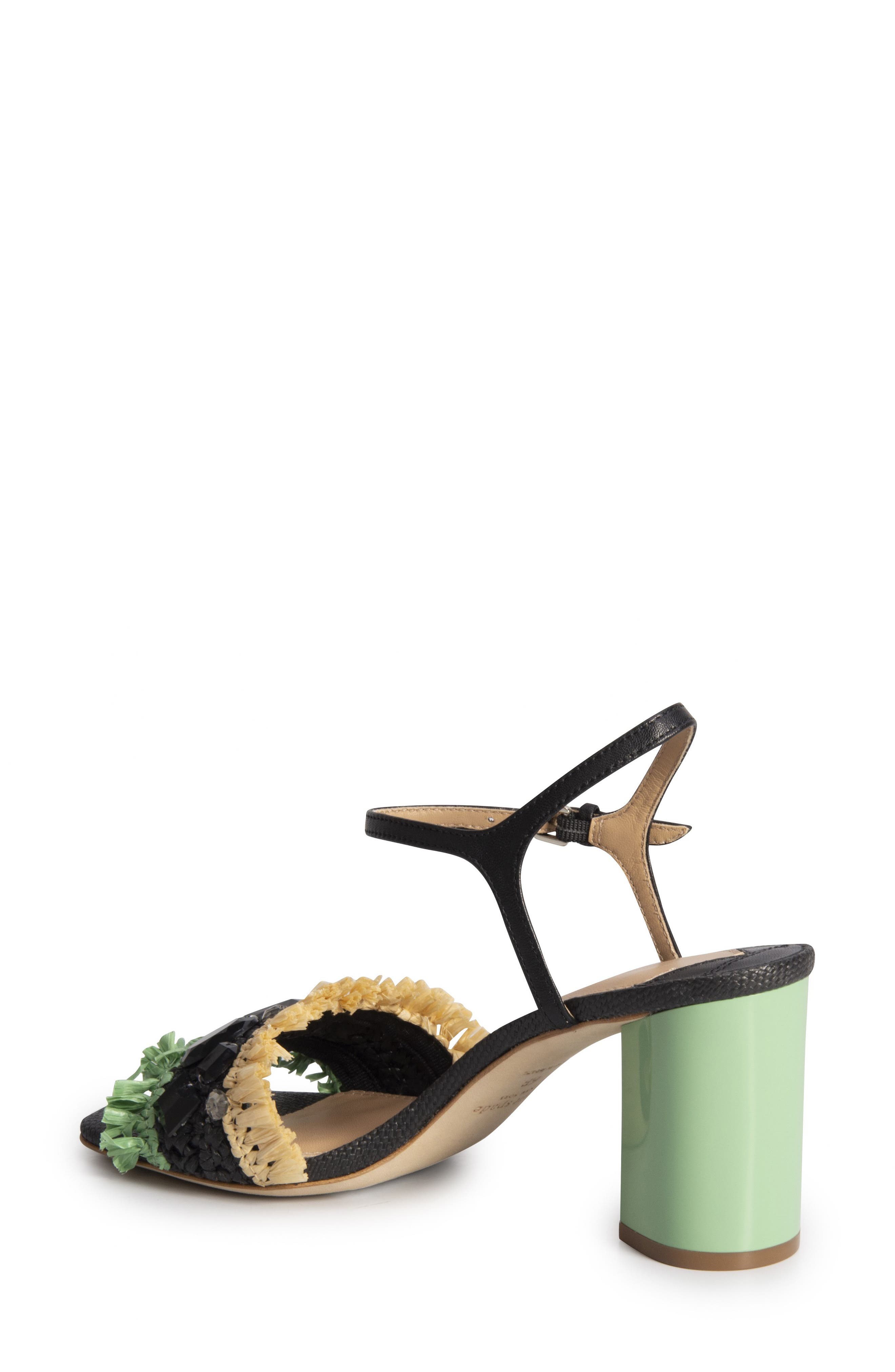 Kate Spade New York bora bora crystal block heel sandal, Alternate, color, 