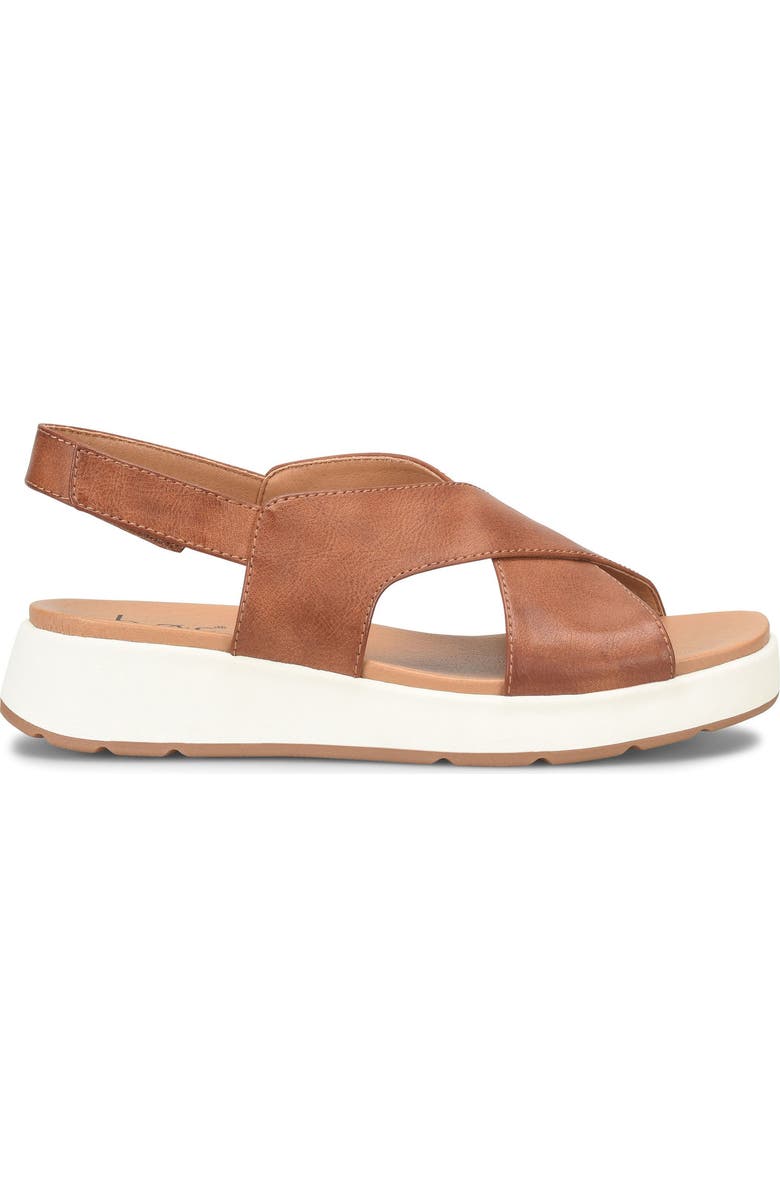 B O C BY BØRN Mattie Crisscross Slingback Sandal, Alternate, color, Dark Tan