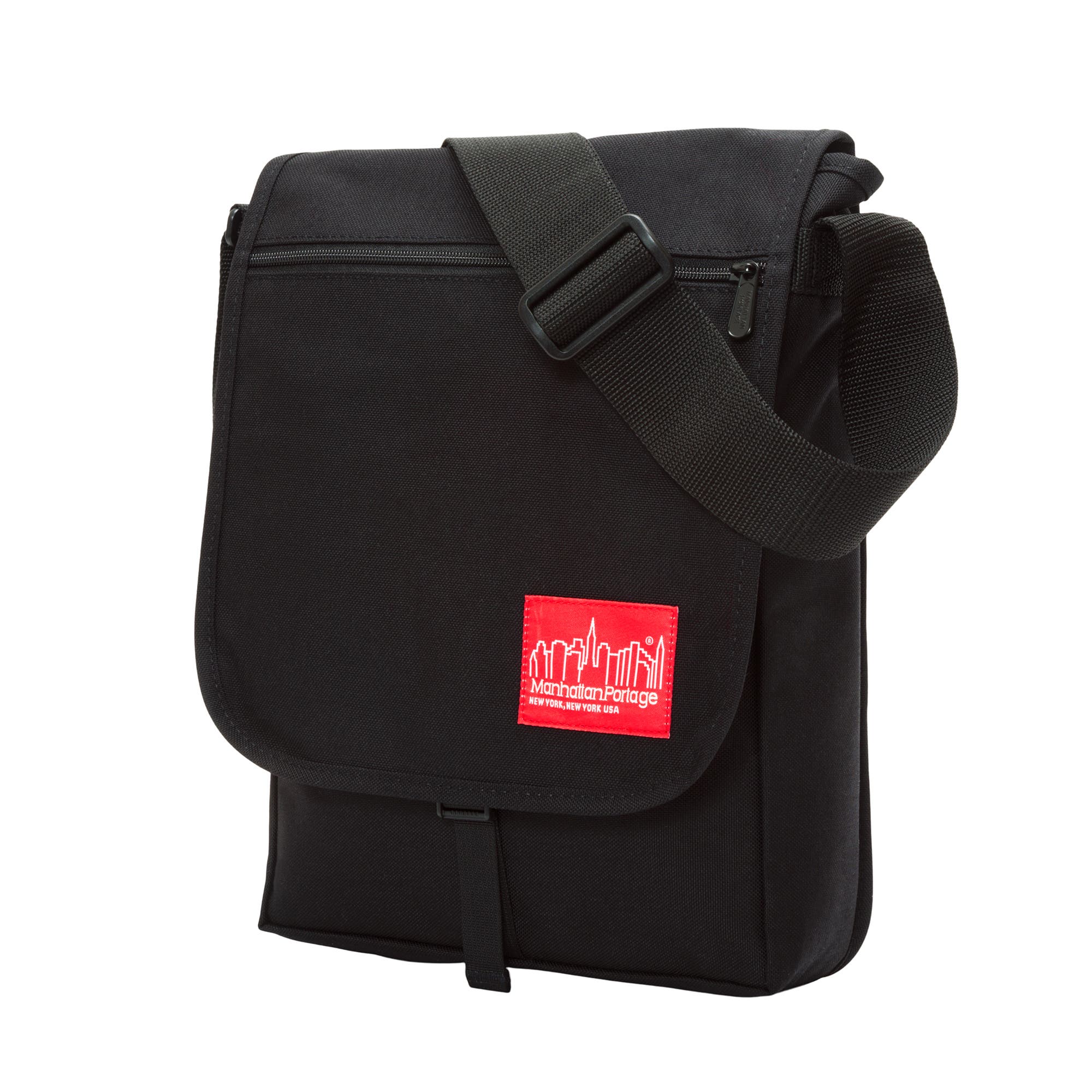 Manhattan Portage Manhattan Laptop Bag, Alternate, color, Black