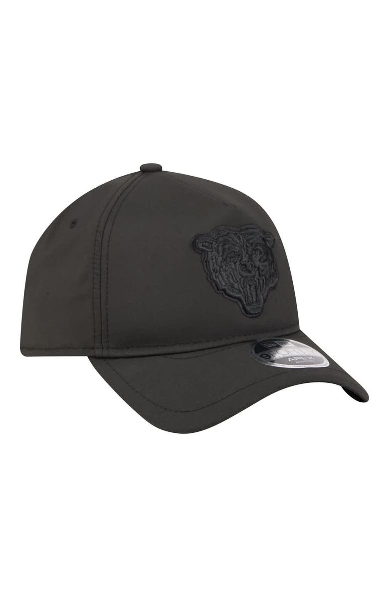 New Era Men's New Era  Black Chicago Bears Apex 9FORTY Adjustable Hat, Alternate, color, Black