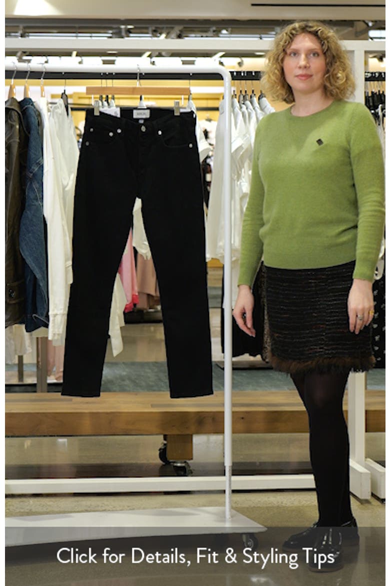 Cocktail Mid Rise Ankle Slim Straight Leg Jeans video